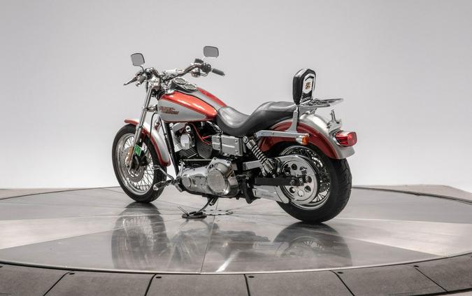 2004 HARLEY-DAVIDSON FXDL LOW RIDER in Sierra Red and Brilliant Silver