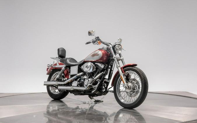 2004 HARLEY-DAVIDSON FXDL LOW RIDER in Sierra Red and Brilliant Silver