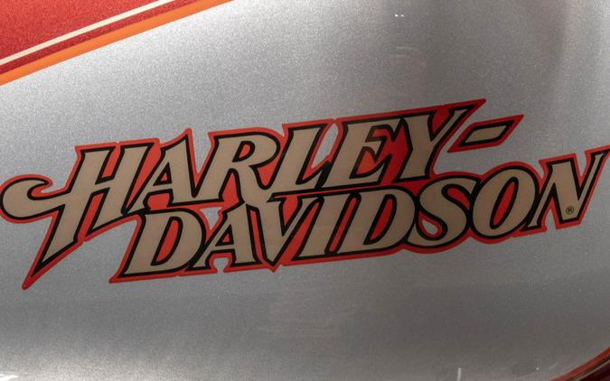 2004 HARLEY-DAVIDSON FXDL LOW RIDER in Sierra Red and Brilliant Silver