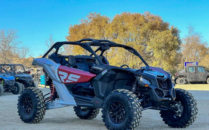 2024 Can-Am® Maverick X3 RS Turbo RR Fiery Red & Hyper Silver