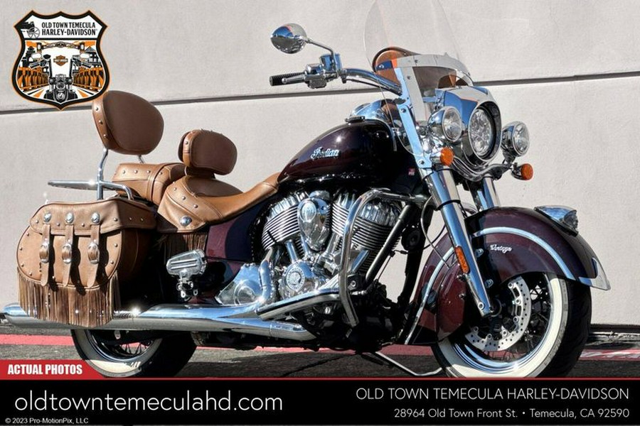 Used 2021 Indian Motorcycle CHIEF VINTAGE