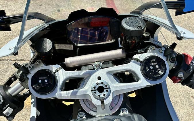 2022 Ducati Panigale V2 White Rosso Livery