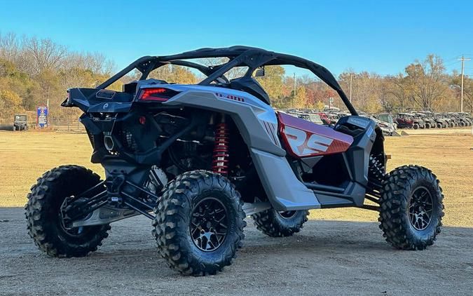 2024 Can-Am® Maverick X3 RS Turbo RR Fiery Red & Hyper Silver