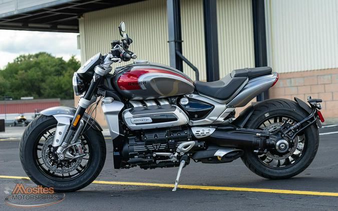 2023 Triumph Rocket 3 R Silver Ice Cranberry Red