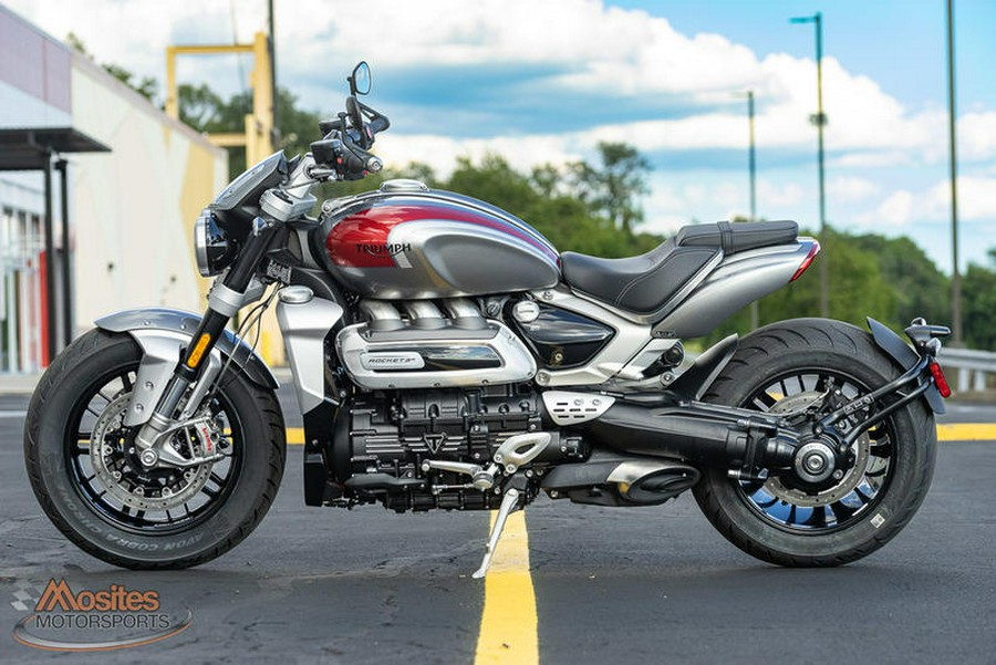 2023 Triumph Rocket 3 R Silver Ice Cranberry Red