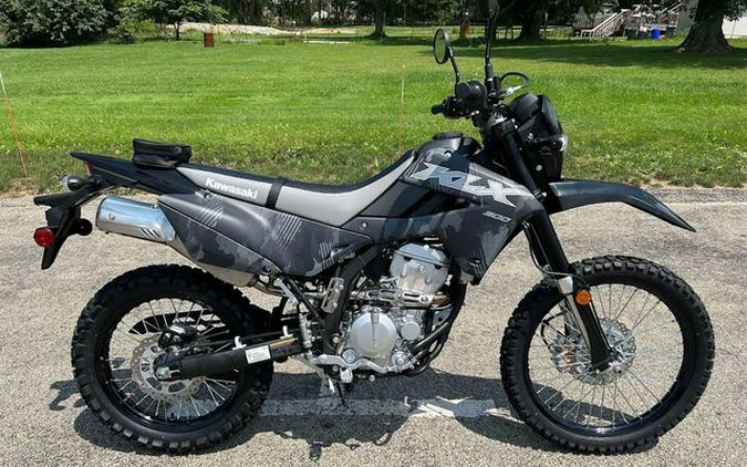 2024 Kawasaki KLX300 Cypher Camo Gray