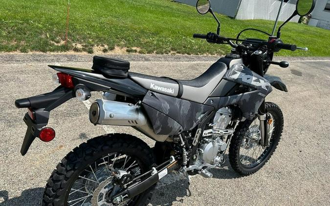 2024 Kawasaki KLX300 Cypher Camo Gray