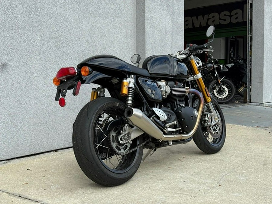 2023 Triumph Thruxton RS Jet Black