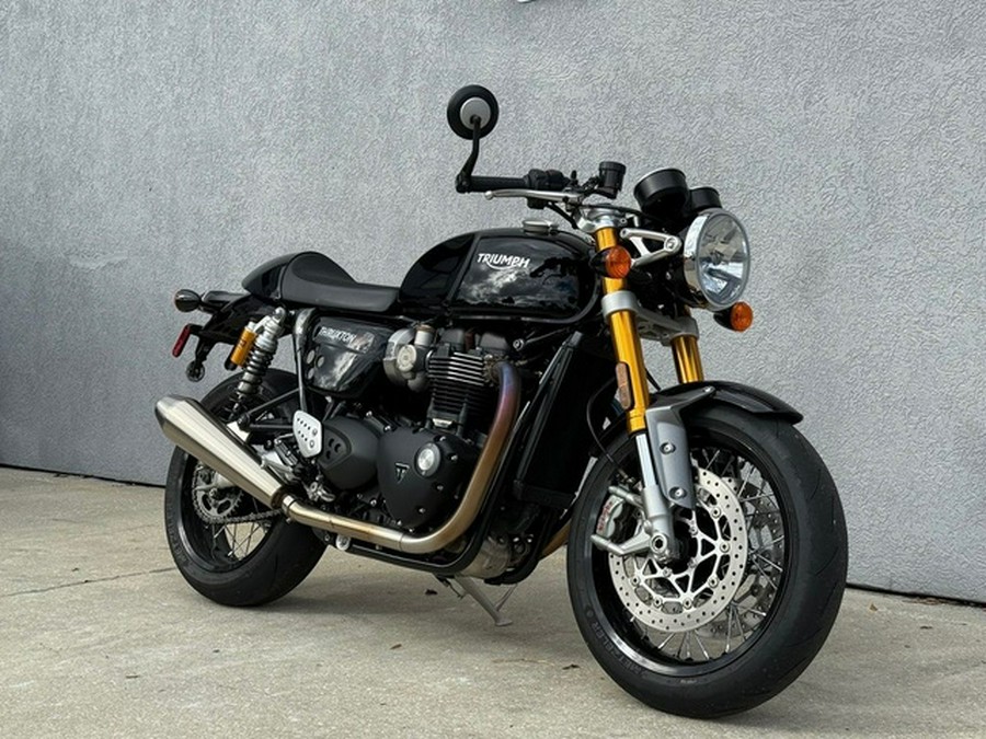 2023 Triumph Thruxton RS Jet Black