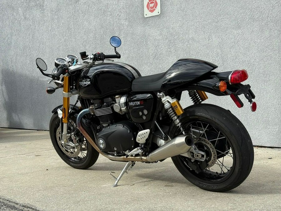 2023 Triumph Thruxton RS Jet Black