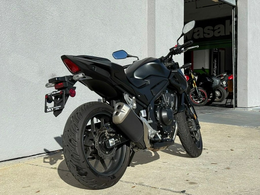 2025 Honda CB500F