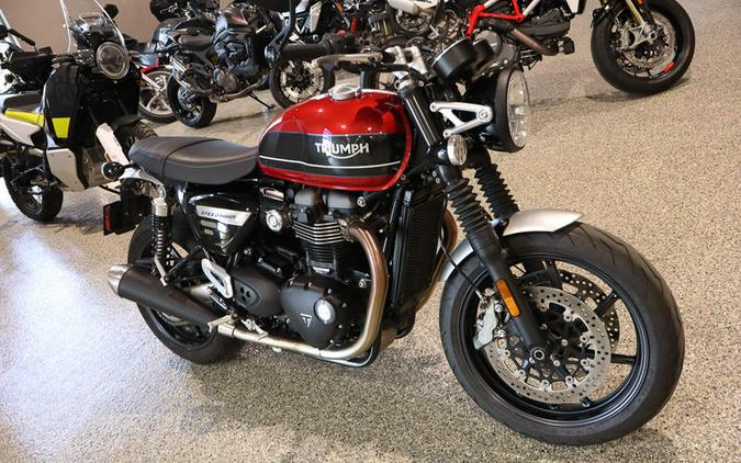 2020 Triumph Speed Twin 1200 Korosi Red/Storm Grey