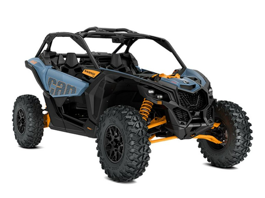 2026 Can-Am® Maverick X3 DS Turbo RR Scandi Blue & Orange Crush