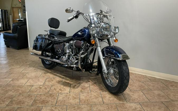 2012 Harley-Davidson® FLSTC103 Heritage Softail® Classic Big Blue Pearl