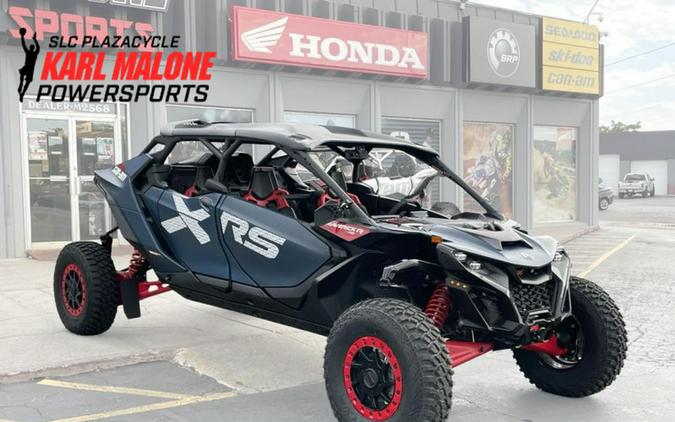 2025 Can-Am® Maverick R Max X RS Dusty Navy & Legion Red