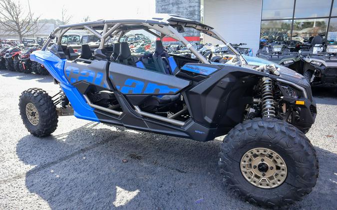 2024 Can-Am® Maverick X3 MAX X rs Turbo RR with Smart-Shox Dazzling Blue & Carbon Black