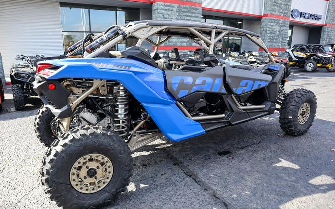 2024 Can-Am® Maverick X3 MAX X rs Turbo RR with Smart-Shox Dazzling Blue & Carbon Black