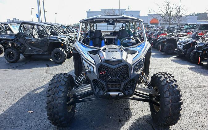 2024 Can-Am® Maverick X3 MAX X rs Turbo RR with Smart-Shox Dazzling Blue & Carbon Black