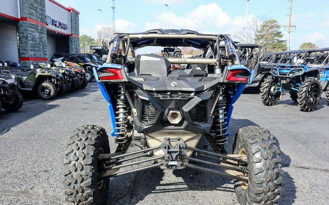 2024 Can-Am® Maverick X3 MAX X rs Turbo RR with Smart-Shox Dazzling Blue & Carbon Black