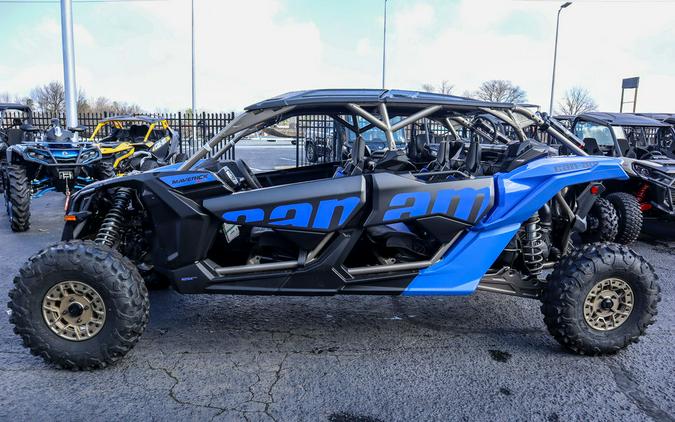 2024 Can-Am® Maverick X3 MAX X rs Turbo RR with Smart-Shox Dazzling Blue & Carbon Black