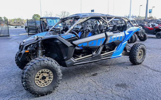 2024 Can-Am® Maverick X3 MAX X rs Turbo RR with Smart-Shox Dazzling Blue & Carbon Black