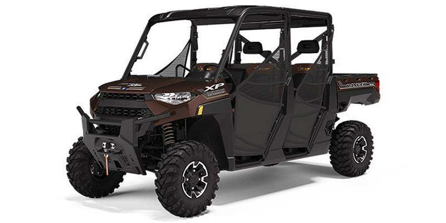 Used 2020 POLARIS RANGER CREW XP 1000 EPS TEXAS LE MAROON