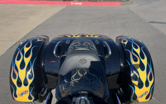 2024 Harley-Davidson® FLTRT Road Glide® 3 Vivid Black/Custom Flames