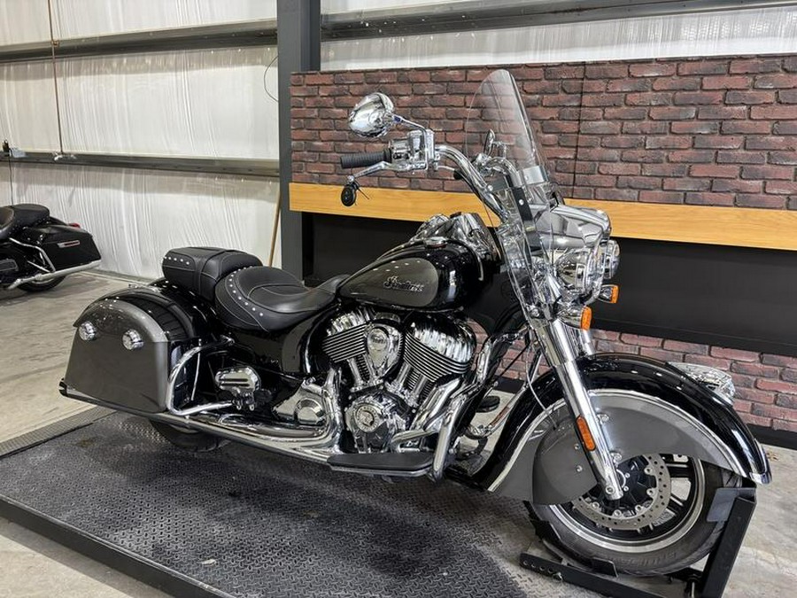 2024 Indian Motorcycle® Springfield® Black Metallic/Titanium Metallic