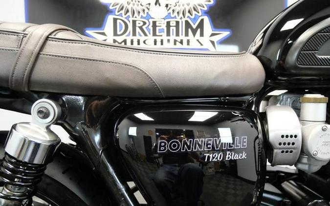 2020 Triumph Bonneville T120 Black Jet Black