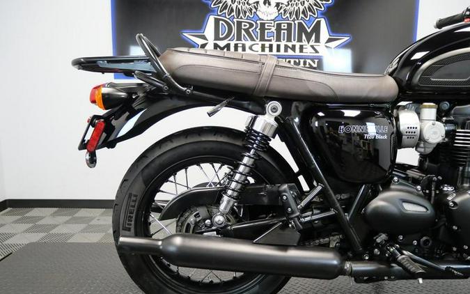 2020 Triumph Bonneville T120 Black Jet Black