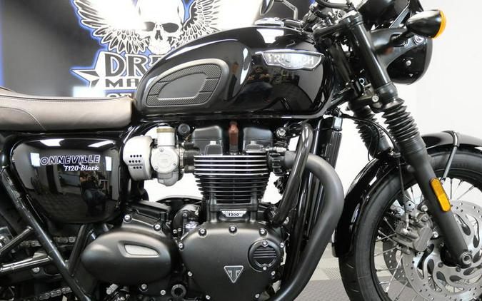 2020 Triumph Bonneville T120 Black Jet Black