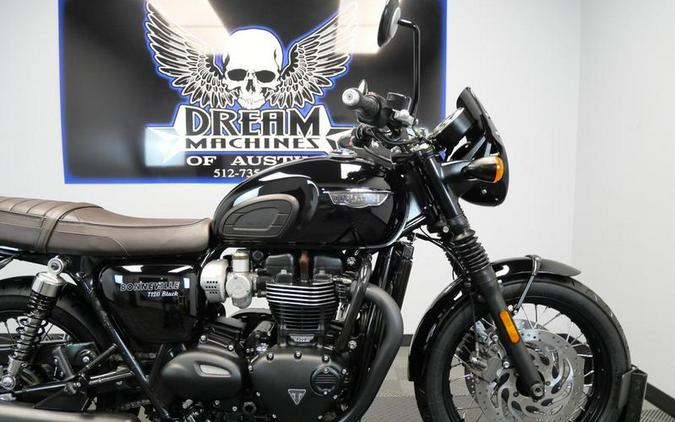 2020 Triumph Bonneville T120 Black Jet Black