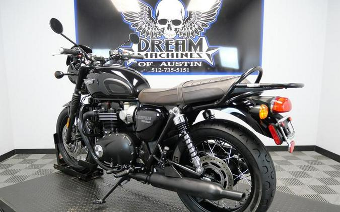 2020 Triumph Bonneville T120 Black Jet Black
