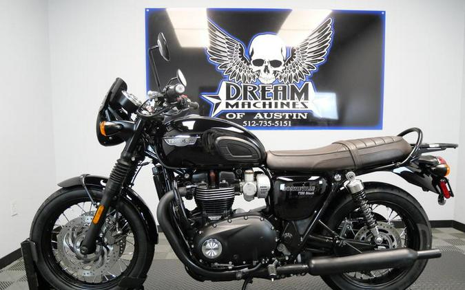 2020 Triumph Bonneville T120 Black Jet Black
