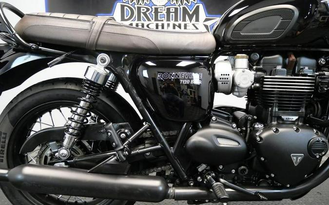 2020 Triumph Bonneville T120 Black Jet Black