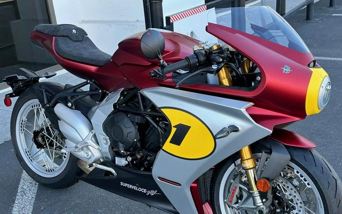 MV Agusta's Special-Edition Superveloce Ago - Motorcycle & Powersports News