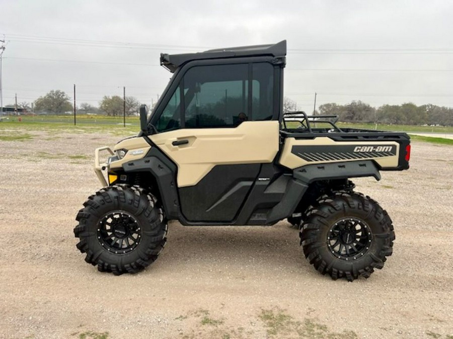 2024 Can-Am® Defender Limited HD10 Desert Tan & Timeless Black