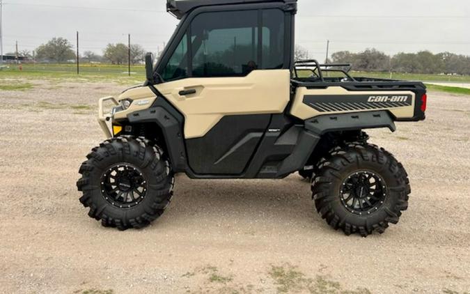 2024 Can-Am® Defender Limited HD10 Desert Tan & Timeless Black