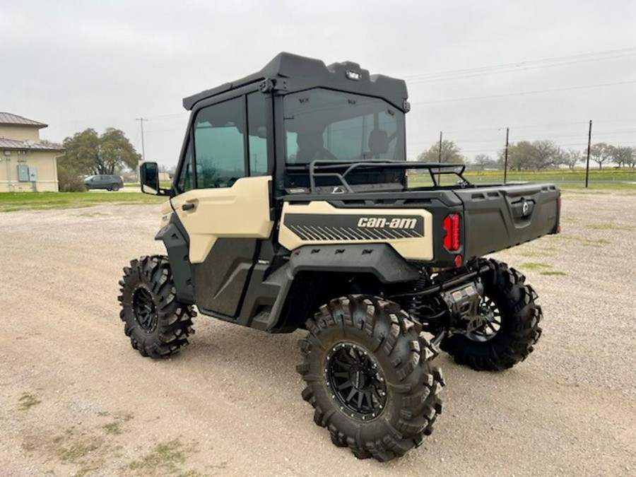 2024 Can-Am® Defender Limited HD10 Desert Tan & Timeless Black