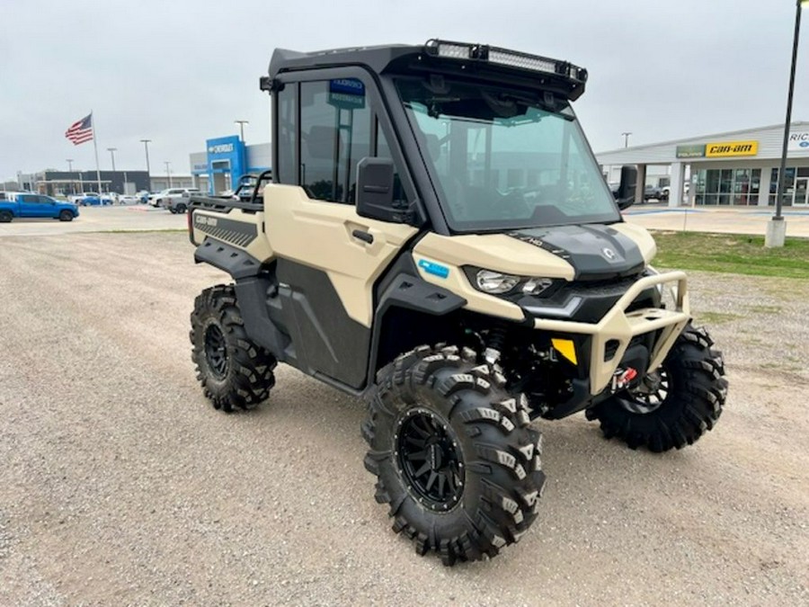 2024 Can-Am® Defender Limited HD10 Desert Tan & Timeless Black