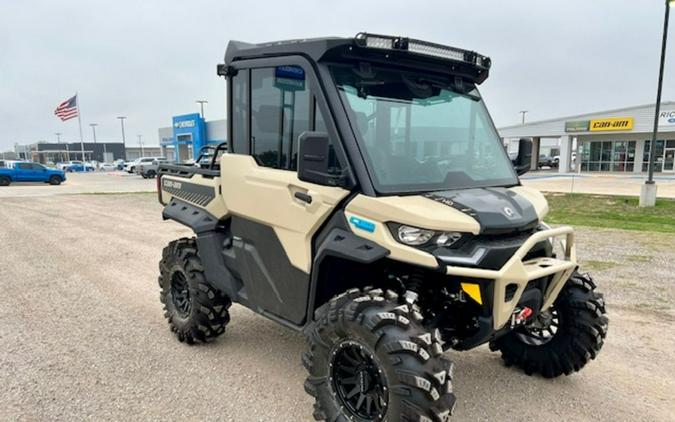 2024 Can-Am® Defender Limited HD10 Desert Tan & Timeless Black