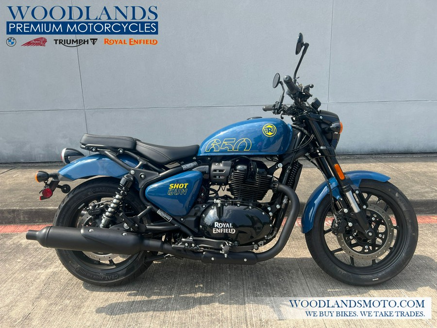 2024 Royal Enfield Shotgun 650 Plasma Blue