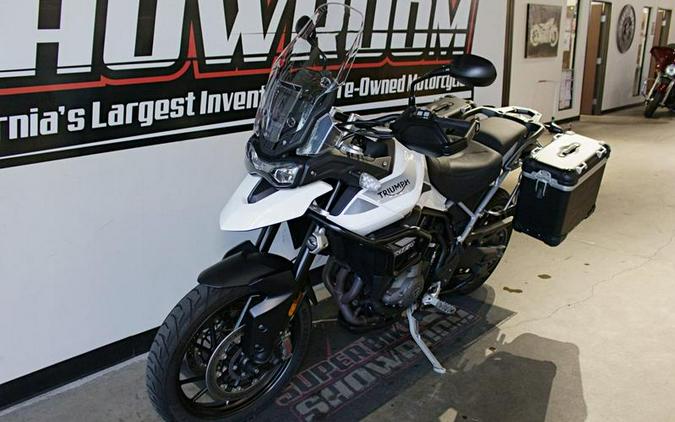 2021 Triumph Tiger 900 GT Pro Pure White