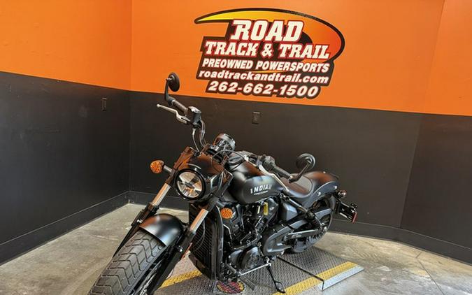 2025 Indian Scout Bobber Limited Black Smoke