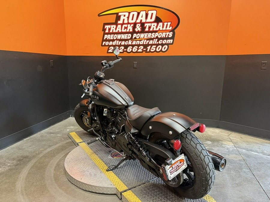 2025 Indian Scout Bobber Limited Black Smoke