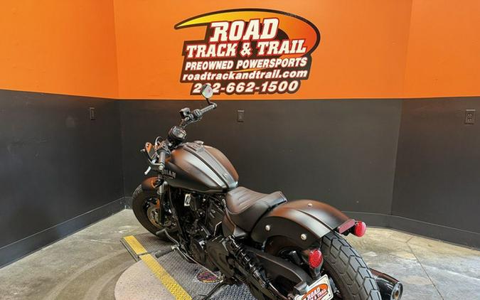 2025 Indian Scout Bobber Limited Black Smoke