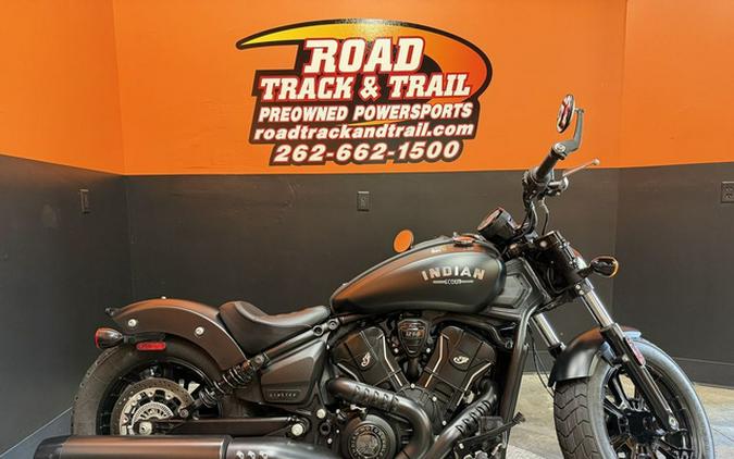 2025 Indian Scout Bobber Limited Black Smoke