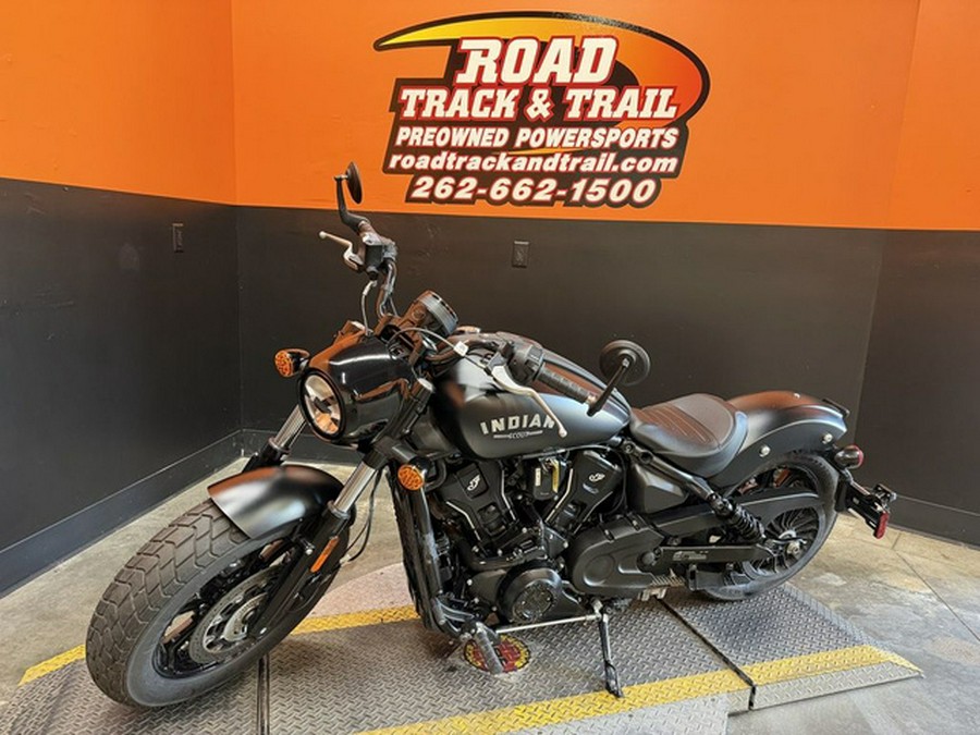 2025 Indian Scout Bobber Limited Black Smoke