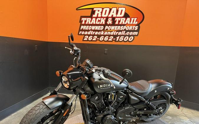 2025 Indian Scout Bobber Limited Black Smoke