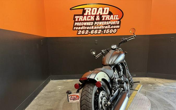2025 Indian Scout Bobber Limited Black Smoke